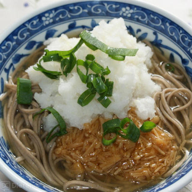 なめ茸おろしそば