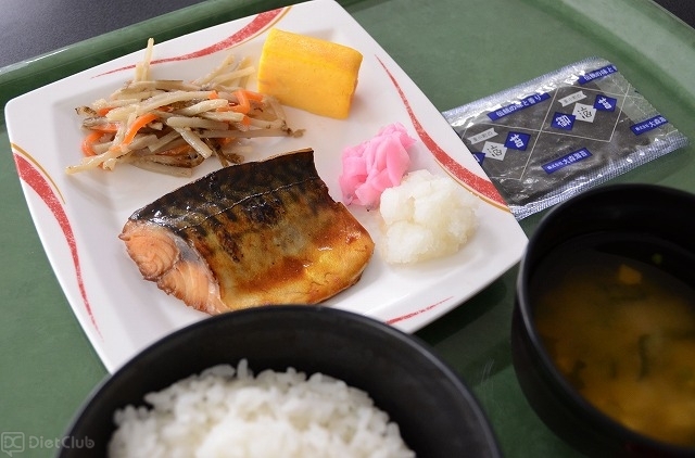 100円朝食のメニュー