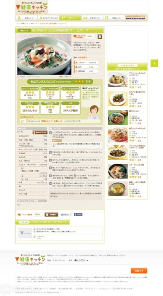 みんなのきょうの料理 健康キッチン