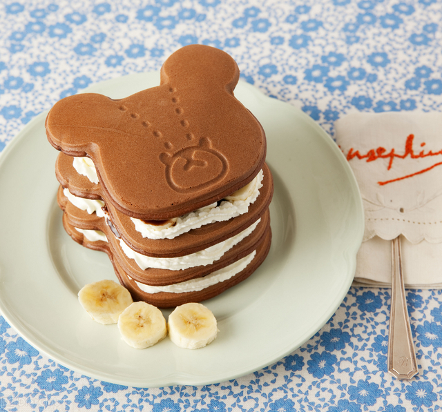 掲載されているパンケーキレシピ