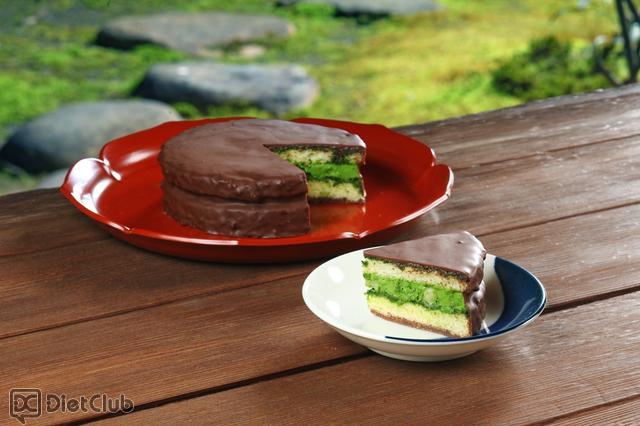 和のチョコパイ［濃茶仕立て］